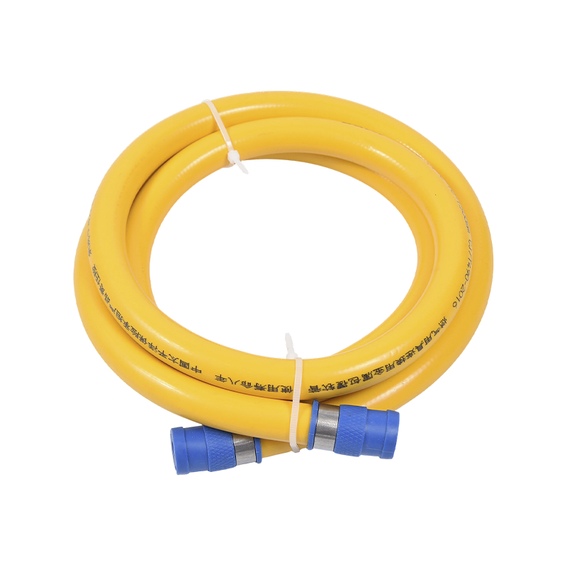 Steel Flexible Yellow PVC Gas Hose Steel Flexible Yellow PVC Gas Hose