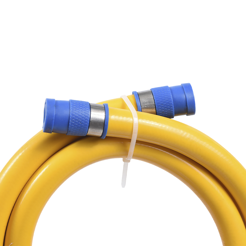 Steel Flexible Yellow PVC Gas Hose Steel Flexible Yellow PVC Gas Hose