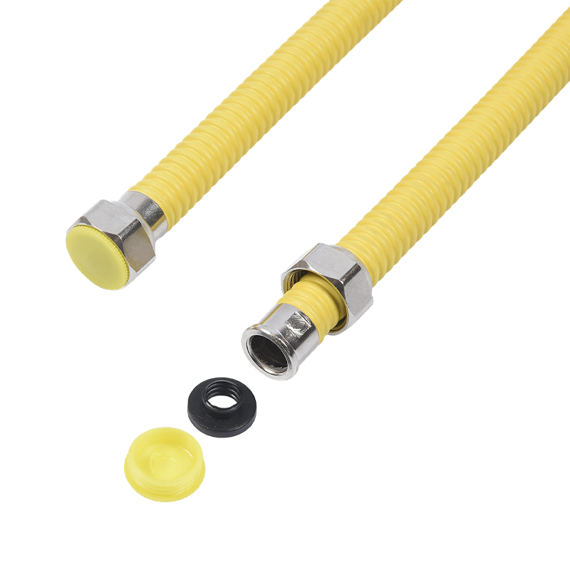Steel Corrugated PVC Protective Layer Gas tube